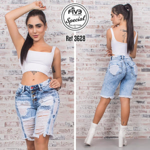 Five Fashion Torero Colombiano Levantacola Ref 3628 - Moda Colombiana Jeans y Fajas