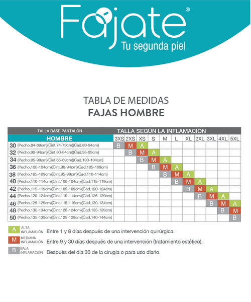 FAJAS DELIE | CHALECO HOMBRE CON CONTROL CUELLO V REF 9237