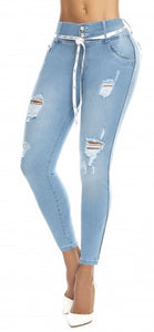 Jeans Colombiano Levantacola Ref 901029